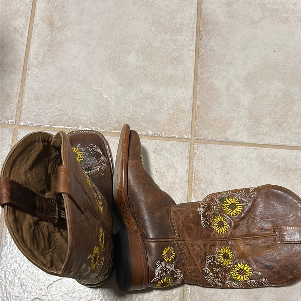 Shyanne Brown Embroidered Western Boots
